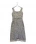 HER LIP TO (ハーリップトゥ) Cotton-blend Tweed Dress ネイビー サイズ:M：5000円