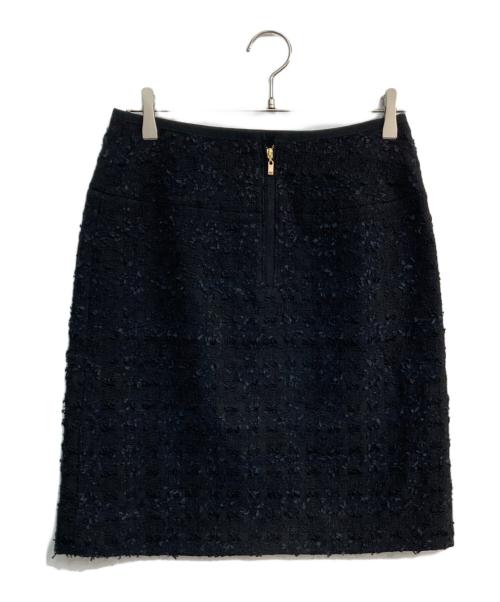 ANAYI（アナイ）ANAYI (アナイ) ツイードスカート　24AW　102421-11-020 ブラック サイズ:38の古着・服飾アイテム