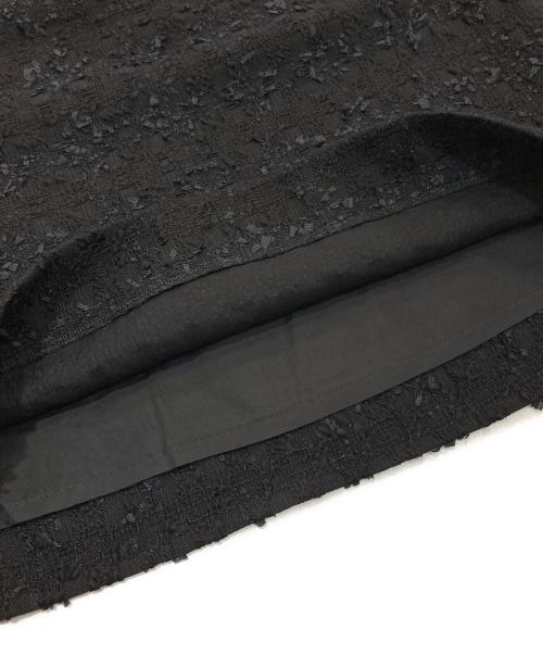 ANAYI（アナイ）ANAYI (アナイ) ツイードスカート　24AW　102421-11-020 ブラック サイズ:38の古着・服飾アイテム