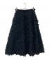 ANAYI（アナイ）の古着「フェザーカットジャガードフレアスカート」｜ブラック