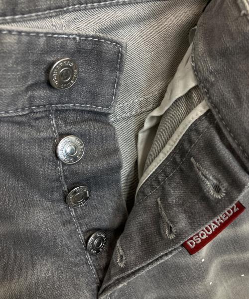 DSQUARED2（ディースクエアード）DSQUARED2 (ディースクエアード) デニムパンツ グレー サイズ:46の古着・服飾アイテム