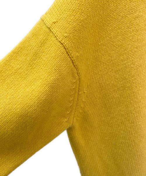 ebure（エブール）ebure (エブール) Ron Herman (ロンハーマン) Low Gauge Cashmere Turtle Neck Pullover イエロー サイズ:Freeの古着・服飾アイテム