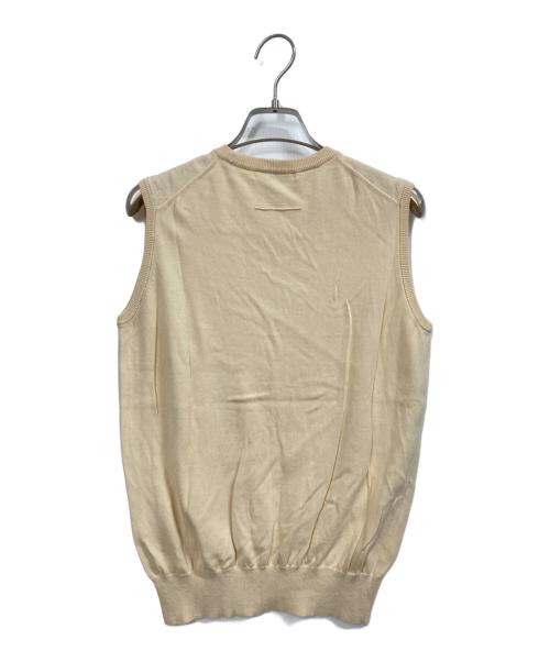 SLOANE（スローン）SLOANE (スローン) 14G天竺 コットン ノースリーブクルーネック ベージュ サイズ:2の古着・服飾アイテム