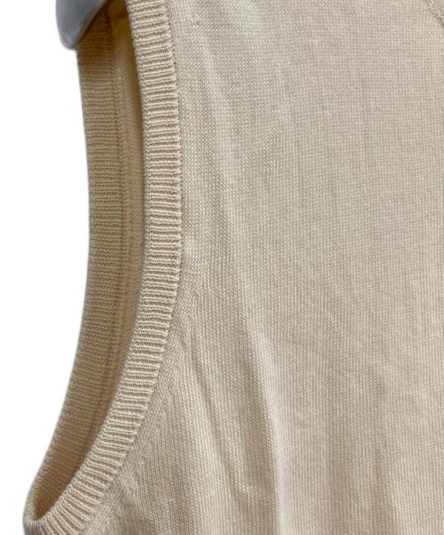 SLOANE（スローン）SLOANE (スローン) 14G天竺 コットン ノースリーブクルーネック ベージュ サイズ:2の古着・服飾アイテム