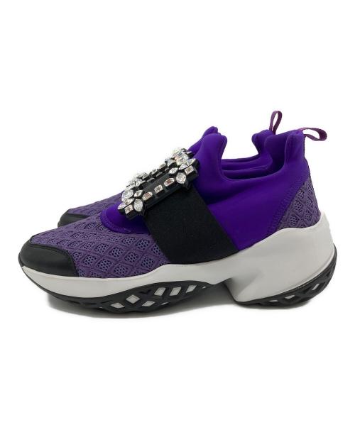 Roger Vivier（ロジェ ヴィヴィエ）Roger Vivier (ロジェ ヴィヴィエ) スニーカー パープル サイズ:36の古着・服飾アイテム