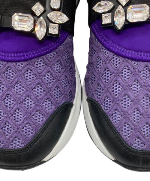 Roger Vivier（ロジェ ヴィヴィエ）Roger Vivier (ロジェ ヴィヴィエ) スニーカー パープル サイズ:36の古着・服飾アイテム
