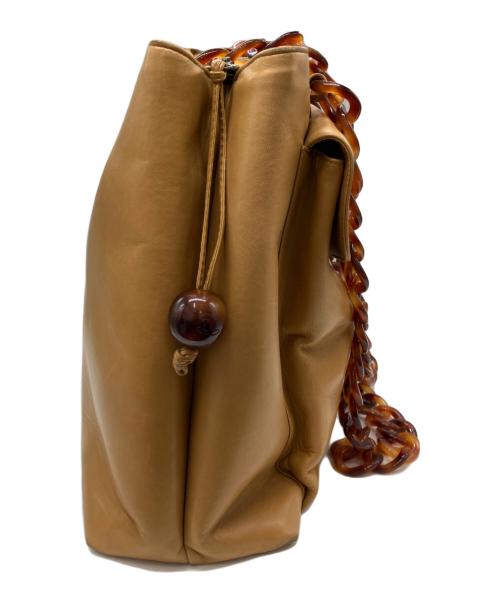 CHANEL（シャネル）CHANEL (シャネル) プラチェーントートバッグ キャメルの古着・服飾アイテム