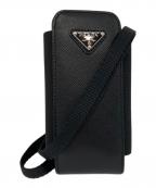 PRADAプラダ）の古着「SAFFIANO TRIANGショルダーポーチ」｜ネロ1