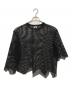 BLACK COMME des GARCONS（ブラックコムデギャルソン）の古着「メッシュカットソー」｜ブラック