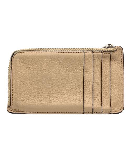 LOEWE（ロエベ）LOEWE (ロエベ) TARJETERO MONEDERO ベージュ×イエローの古着・服飾アイテム