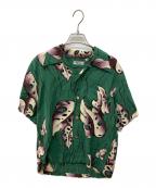 Sun Surfサンサーフ）の古着「MONSTERA アロハシャツ」｜グリーン
