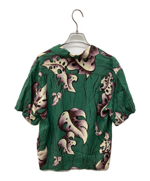 Sun Surf（サンサーフ）Sun Surf (サンサーフ) MONSTERA アロハシャツ グリーン サイズ:Sの古着・服飾アイテム