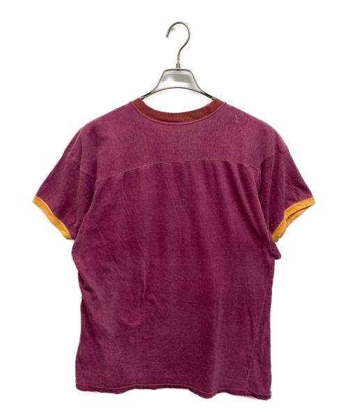 SOUTHERN ATHLETIC（サザーン アスレチック）SOUTHERN ATHLETIC (サザーン アスレチック) SOUTHERN ATHLETIC フットボールTシャツ エンジ サイズ:不明の古着・服飾アイテム