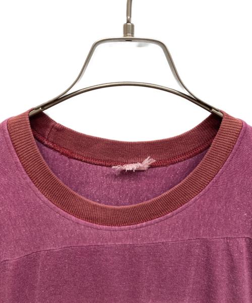 SOUTHERN ATHLETIC（サザーン アスレチック）SOUTHERN ATHLETIC (サザーン アスレチック) SOUTHERN ATHLETIC フットボールTシャツ エンジ サイズ:不明の古着・服飾アイテム