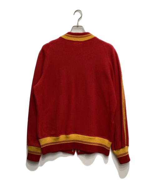 coane（コアネ）coane (コアネ) ヴィンテージスタジャン レッド サイズ:44の古着・服飾アイテム