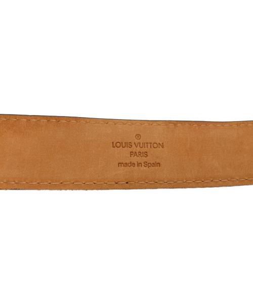 LOUIS VUITTON（ルイ ヴィトン）LOUIS VUITTON (ルイ ヴィトン) サンチュール・ジーンズ ブラックの古着・服飾アイテム