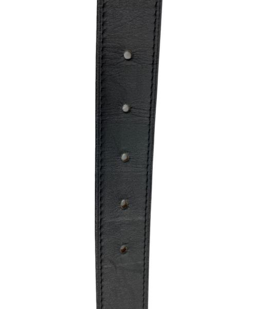 LOUIS VUITTON（ルイ ヴィトン）LOUIS VUITTON (ルイ ヴィトン) サンチュール・ジーンズ ブラックの古着・服飾アイテム