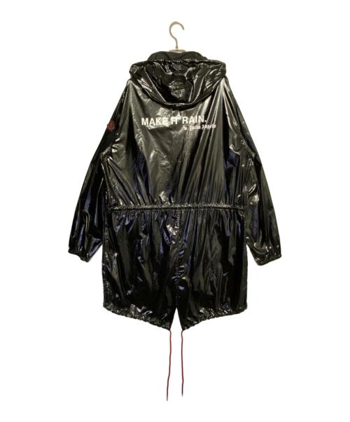 MONCLER（モンクレール）MONCLER (モンクレール) Palm Angels (パーム エンジェルス) レインコート ブラック サイズ:3の古着・服飾アイテム