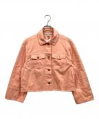 elizabeth and jamesエリザベスアンドジェームス）の古着「Cropped Jacket」｜ピンク