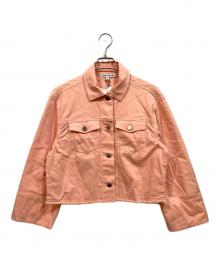 elizabeth and james（エリザベスアンドジェームス）の古着「Cropped Jacket」｜ピンク