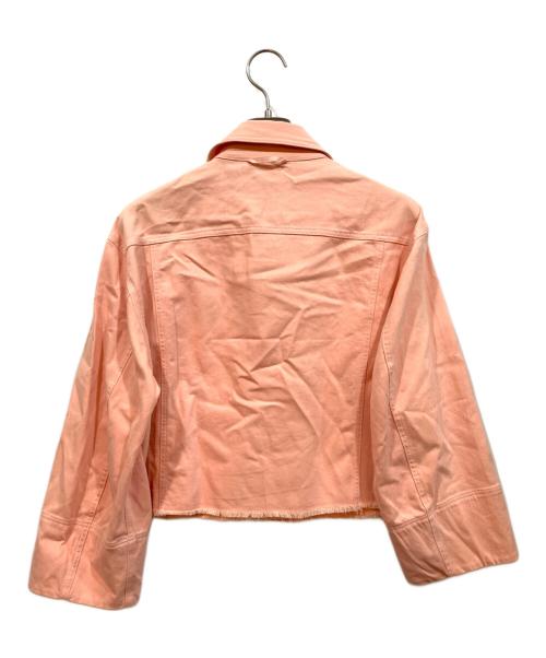 elizabeth and james（エリザベスアンドジェームス）elizabeth and james (エリザベスアンドジェームス) Cropped Jacket ピンク サイズ:XS 未使用品の古着・服飾アイテム