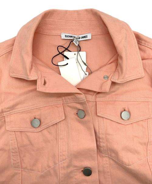 elizabeth and james（エリザベスアンドジェームス）elizabeth and james (エリザベスアンドジェームス) Cropped Jacket ピンク サイズ:XS 未使用品の古着・服飾アイテム