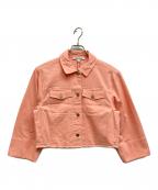 elizabeth and jamesエリザベスアンドジェームス）の古着「Cropped Jacket」｜ピンク
