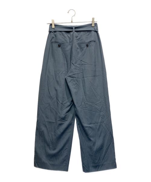 SAYAKA DAVIS（サヤカ デイヴィス）SAYAKA DAVIS (サヤカ デイヴィス) BELTED CROPPED PANTS ブルー サイズ:０ 未使用品の古着・服飾アイテム