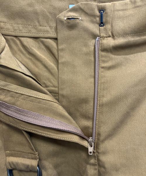 SAYAKA DAVIS（サヤカ デイヴィス）SAYAKA DAVIS (サヤカ デイヴィス) BELTED CROPPED PANTS キャメル サイズ:４ 未使用品の古着・服飾アイテム