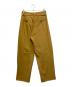 SAYAKA DAVIS (サヤカ デイヴィス) BELTED CROPPED PANTS キャメル サイズ:４ 未使用品：6000円