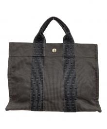 HERMES（エルメス）の古着「エールラインPM　トートバッグ」｜グレー