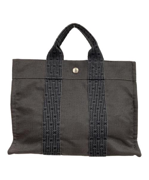 HERMES（エルメス）HERMES (エルメス) エールラインPM　トートバッグ グレーの古着・服飾アイテム