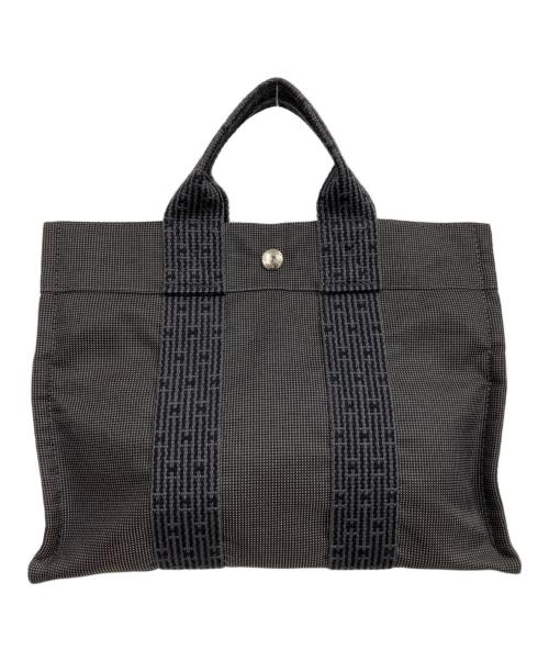 HERMES（エルメス）HERMES (エルメス) エールラインPM　トートバッグ グレーの古着・服飾アイテム