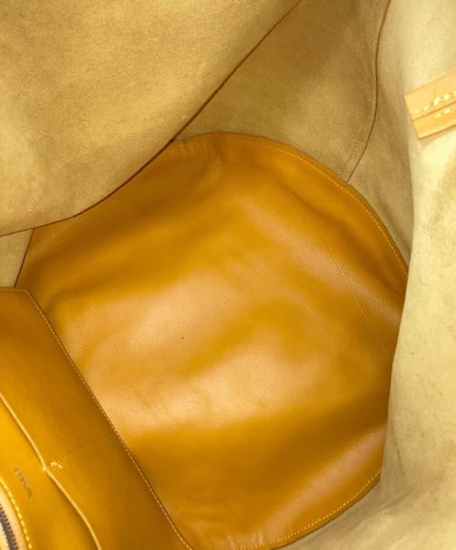 WAKO（ワコー）WAKO (ワコー) トートバッグ イエローの古着・服飾アイテム