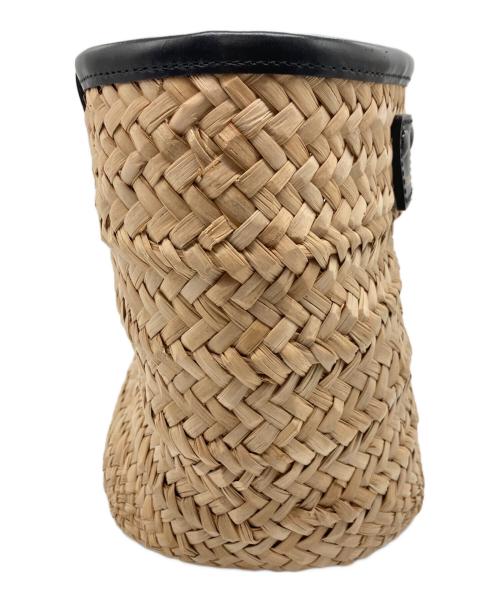 sacai（サカイ）sacai (サカイ) マルシェカゴバッグ ナチュラル×ブラックの古着・服飾アイテム