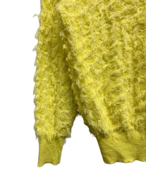 LOUNIE（ルーニー）LOUNIE (ルーニー) カットジャカードニットプルオーバー イエロー サイズ:Freeの古着・服飾アイテム