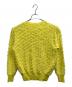 LOUNIE (ルーニー) カットジャカードニットプルオーバー イエロー サイズ:Free：6000円