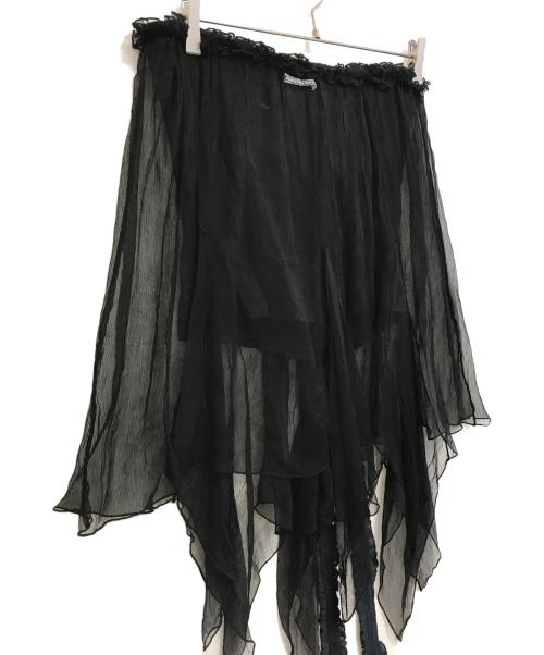 Jean Paul GAULTIER（ジャンポールゴルチェ）Jean Paul GAULTIER (ジャンポールゴルチェ) チュールスカート ブラック サイズ:Sの古着・服飾アイテム