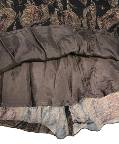 Jean Paul GAULTIER（ジャンポールゴルチェ）Jean Paul GAULTIER (ジャンポールゴルチェ) シルクノースリーブワンピース ブラック サイズ:40の古着・服飾アイテム