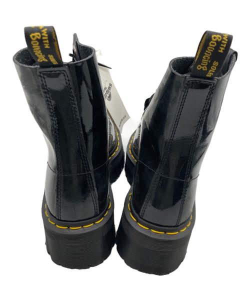 Dr.Martens（ドクターマーチン）Dr.Martens (ドクターマーチン) MOLLY PATENT 6ホールブーツ ブラック サイズ:UK5の古着・服飾アイテム