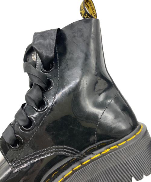 Dr.Martens（ドクターマーチン）Dr.Martens (ドクターマーチン) MOLLY PATENT 6ホールブーツ ブラック サイズ:UK5の古着・服飾アイテム