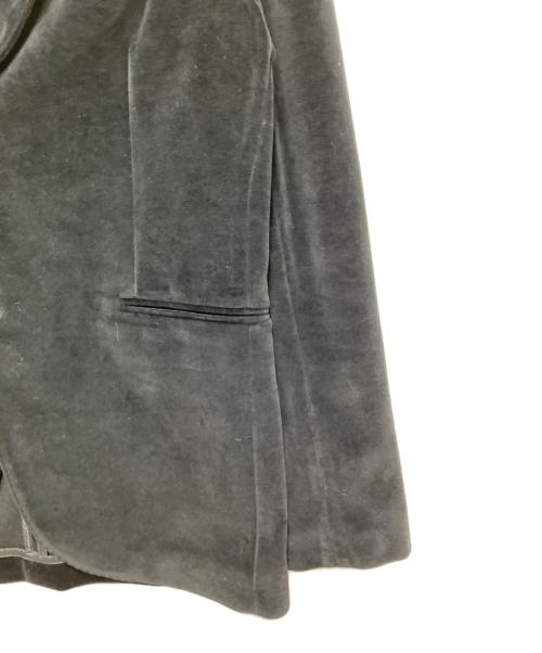 CIRCOLO 1901（チルコロ1901）Circolo 1901 (チルコロ1901) ベロアテーラードジャケット ブラック サイズ:46の古着・服飾アイテム