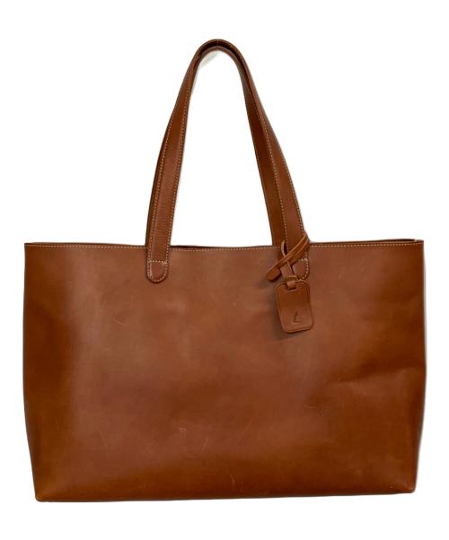 土屋鞄（ツチヤカバン）土屋鞄 (ツチヤカバン) ディアリオ ラージトート ブラウンの古着・服飾アイテム