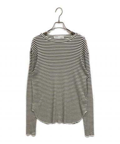 中古・古着通販】L'appartement (アパルトモン) BORDER RIB LONGSLEEVE