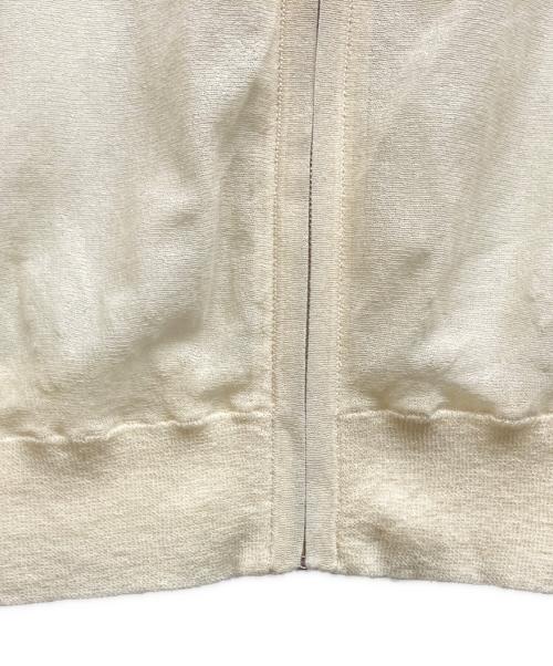 theory（セオリー）theory (セオリー) SHEER CREPE ZIP BLOUSON HOODIE ベージュ サイズ:Sの古着・服飾アイテム