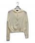 theory（セオリー）の古着「SHEER CREPE ZIP BLOUSON HOODIE」｜ベージュ