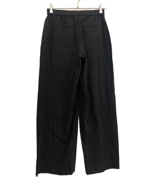 theory（セオリー）theory (セオリー) Good Crunch Wash Straight Pull On Pant ブラック 未使用品の古着・服飾アイテム