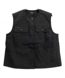 theory（セオリー）の古着「トラッカーベスト」｜ブラック