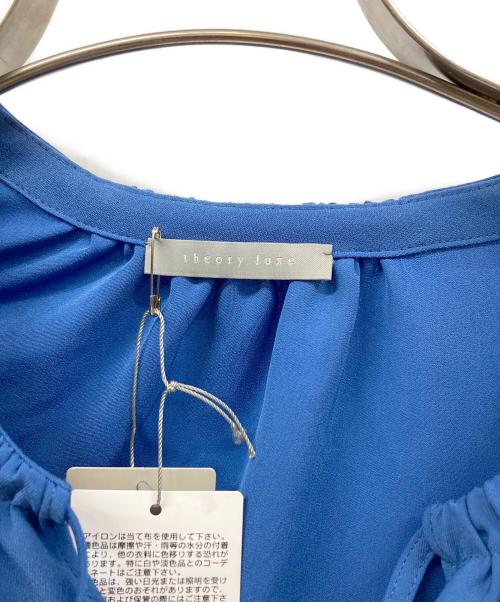 theory luxe（セオリーリュクス）theory luxe (セオリーリュクス) Marvine Nolia ブラウス ブルー サイズ:38の古着・服飾アイテム