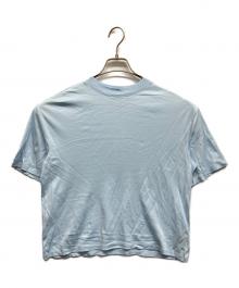 theory（セオリー）の古着「Clinton Knit N Easy SS Crew」｜ブルー